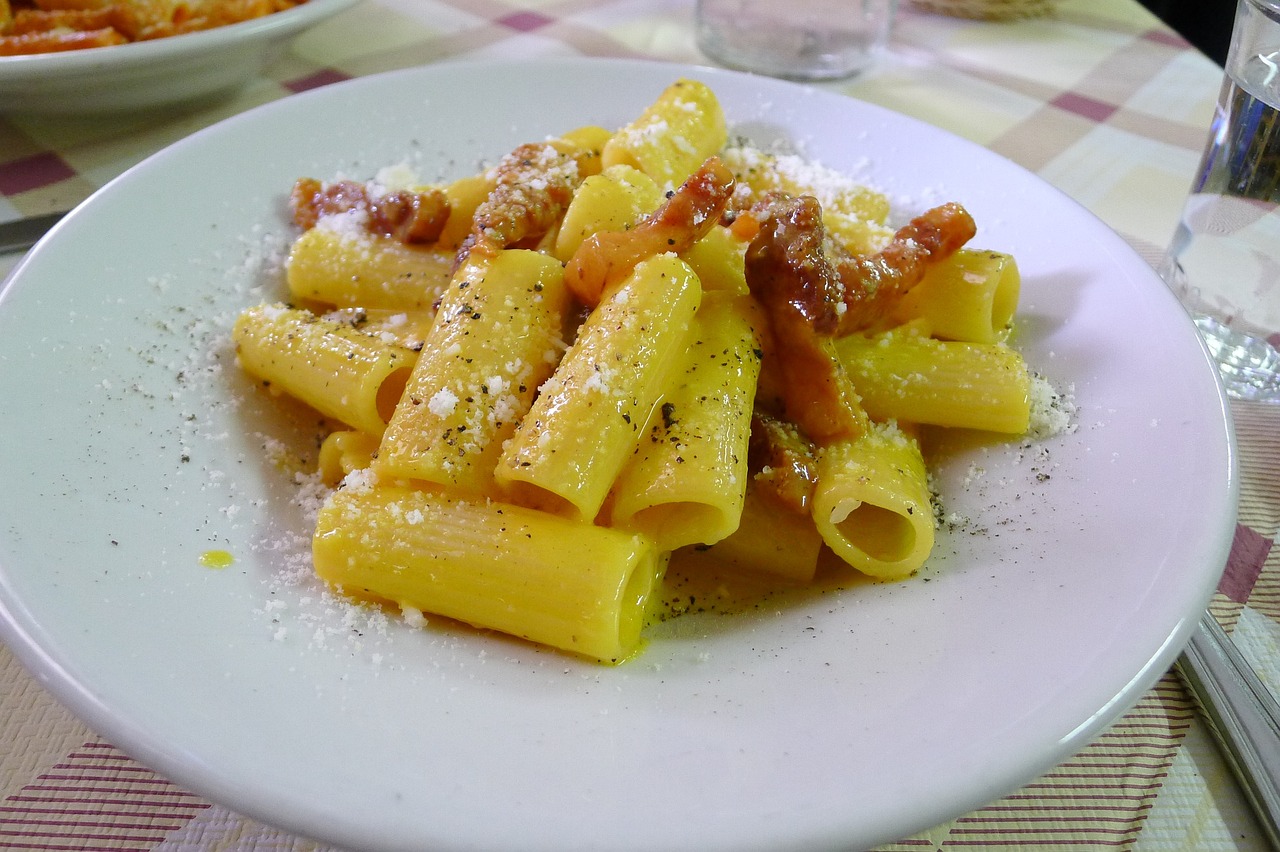 pasta alla carbonara a Roma